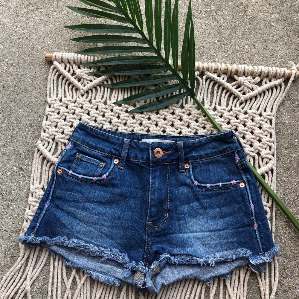 Bullhead High Rise Jean Shorts Juniors Size 0